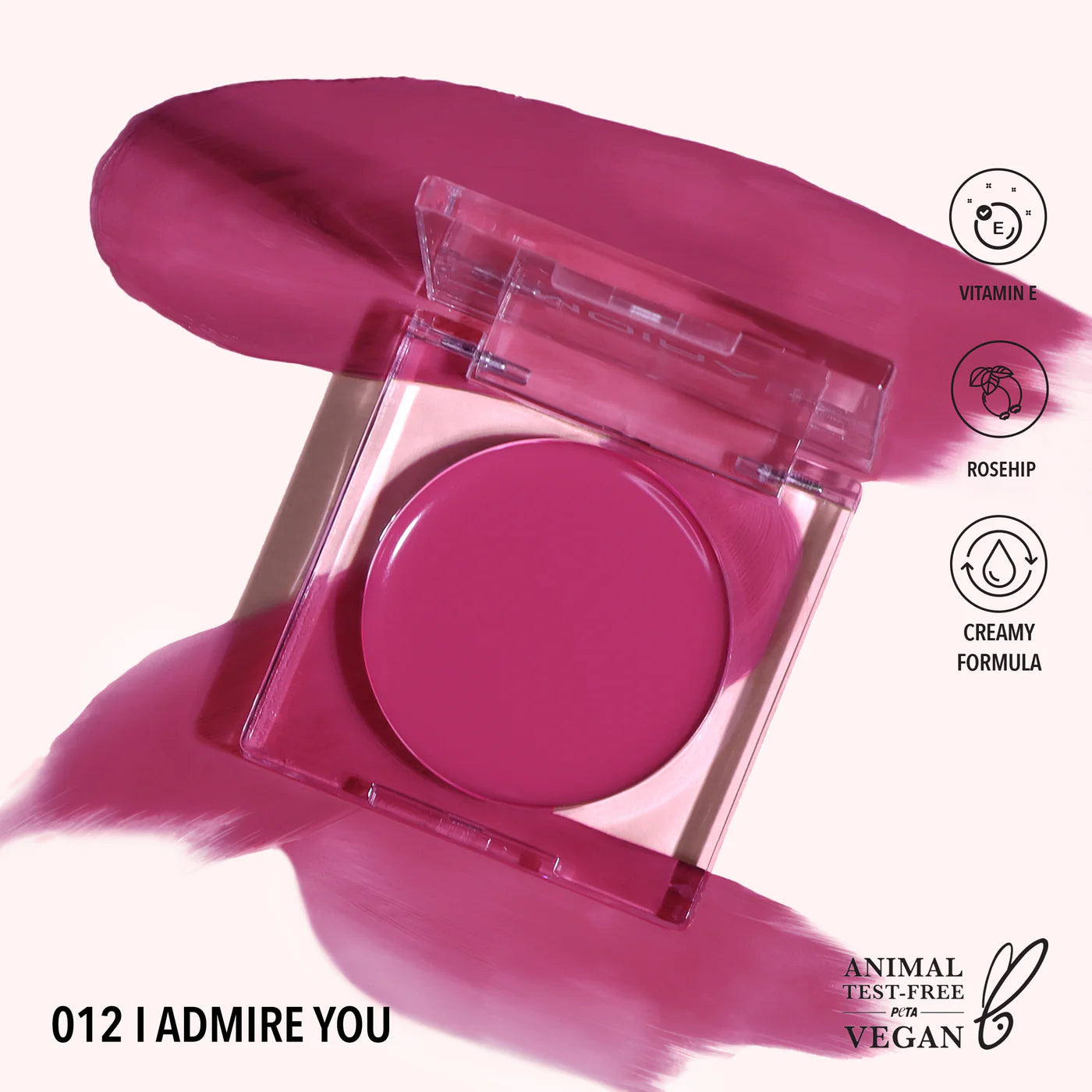 MOIRA - Loveheat Cream Blush