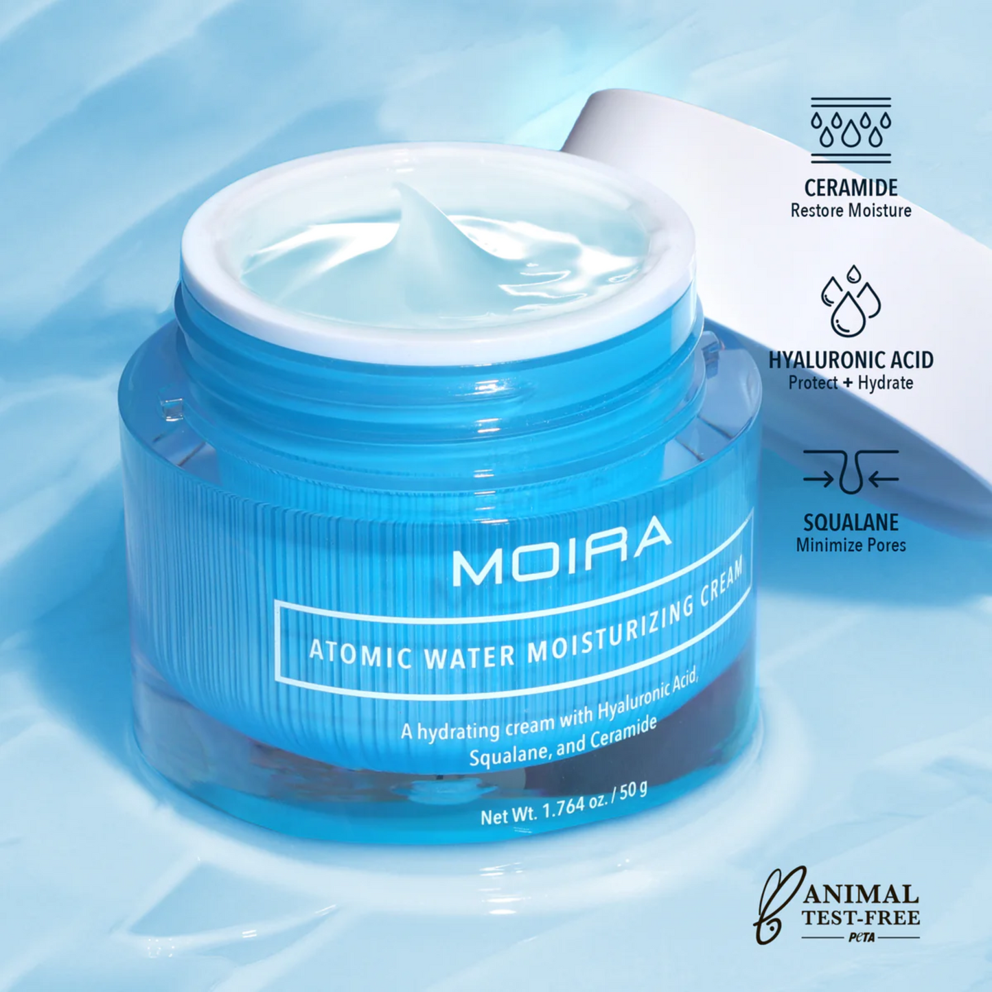 MOIRA - Atomic Water Moisturizing Cream