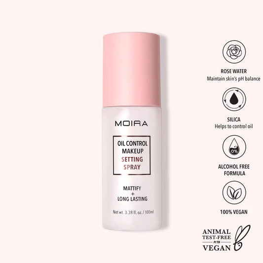 MOIRA - Oil Control Makeup Setting Spray