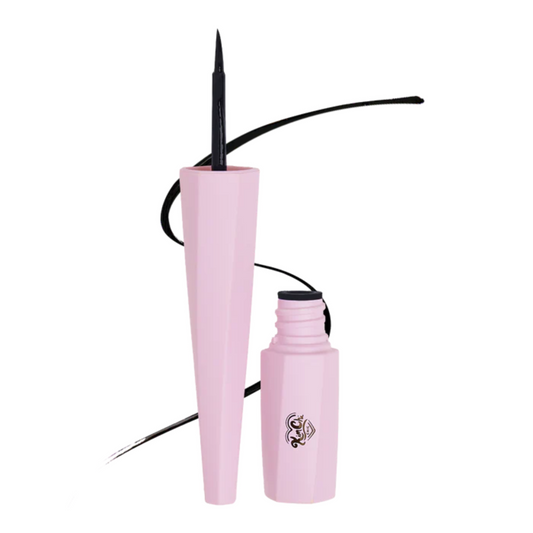 KIMCHI CHIC STAGE PROOF LIQUID LINER - 02 FELT TIP BRUSH - BLACKEST BLACK