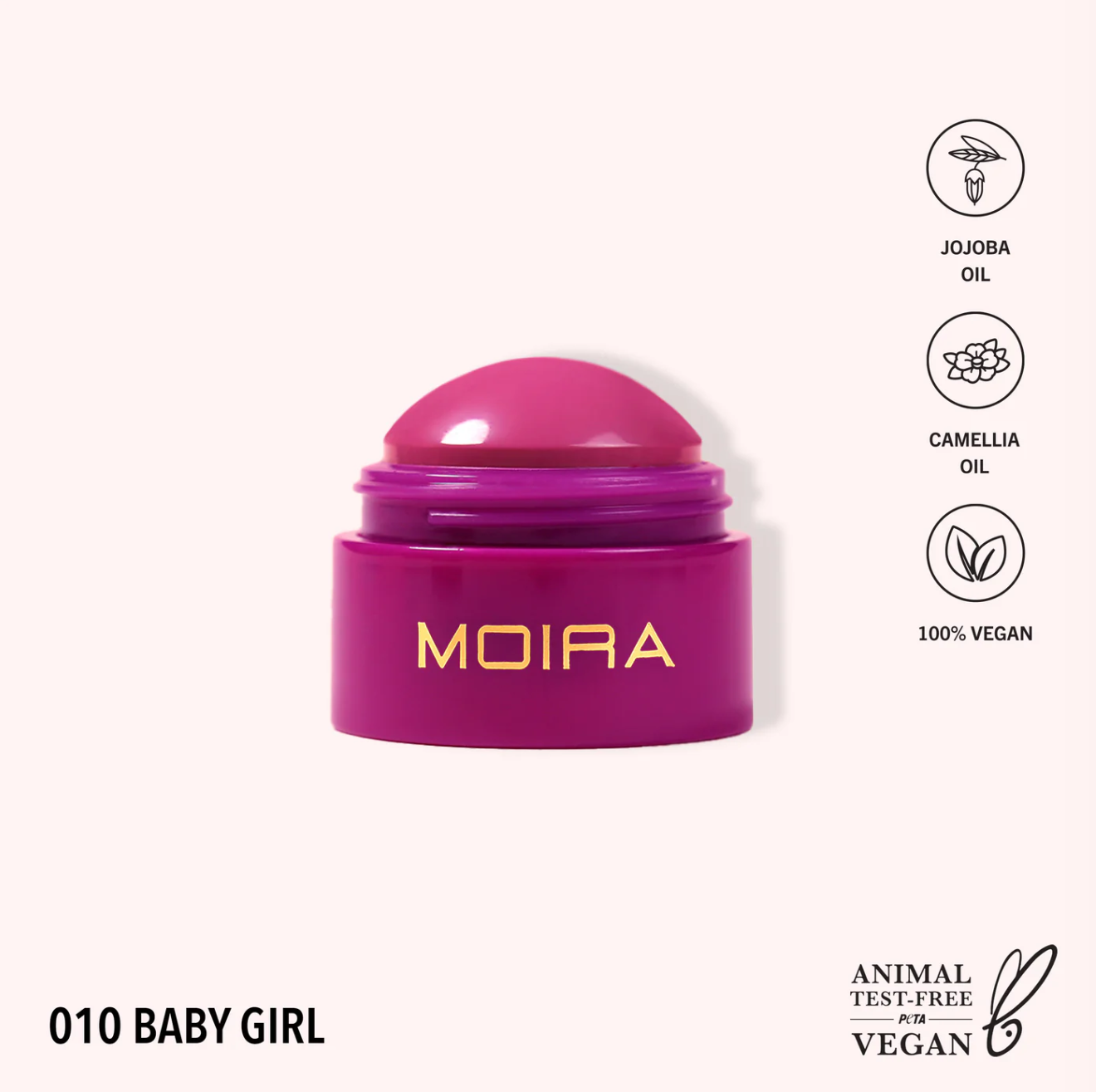MOIRA - Soft Blush Balm