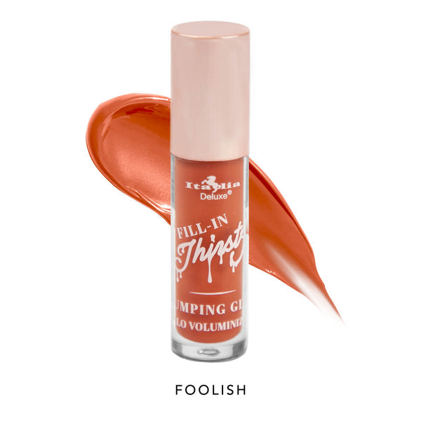 ITALIA DELUXE MAKEUP FILL-IN THIRSTY COLORED PLUMPING GLOSS
