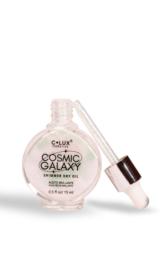 C Lux Duo-chrome Glow Glitter Shimmer Lightweight Dry Oil Cosmic Galaxy