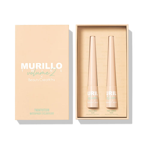 Waterproof eyeliner duo Twintuition MURILLO TWINS 2 Beauty Creations