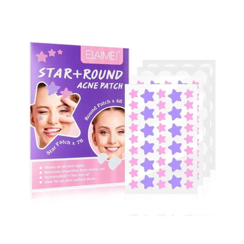 ACNE PATCHES STAR+ROUND ELAIMEI