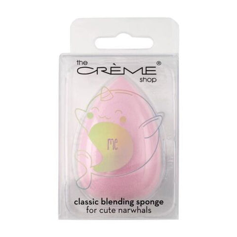 THE CREME SHOP CLASSIC BLENDING SPONGE FOR CUTE NARWHALS