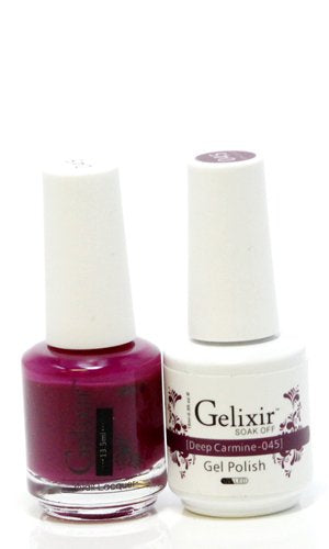 Gelixir 045- Gelixir Gel Polish & Matching Nail Lacquer Duo Set - 0.5oz