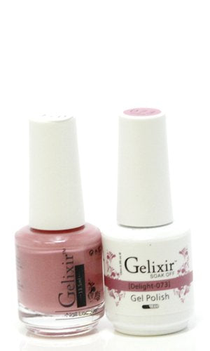 Gelixir 079- Gelixir Gel Polish & Matching Nail Lacquer Duo Set - 0.5oz