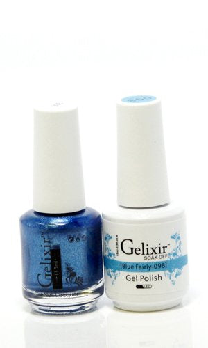 Gelixir 098- Gelixir Gel Polish & Matching Nail Lacquer Duo Set - 0.5oz