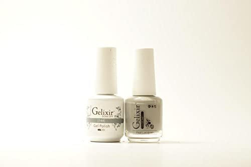 Gelixir 144- Gelixir Gel Polish & Matching Nail Lacquer Duo Set - 0.5oz