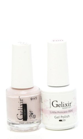 Gelixir 004- Gelixir Gel Polish & Matching Nail Lacquer Duo Set - 0.5oz