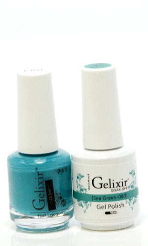 Gelixir 083- Gelixir Gel Polish & Matching Nail Lacquer Duo Set - 0.5oz