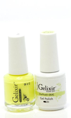 Gelixir 064- Gelixir Gel Polish & Matching Nail Lacquer Duo Set - 0.5oz
