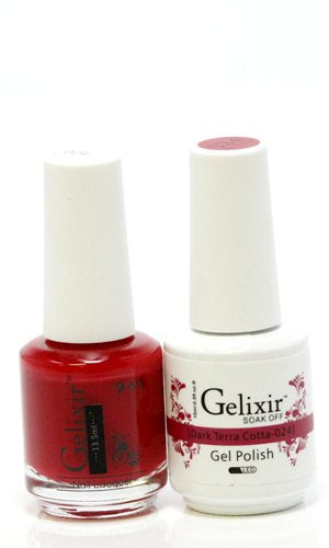 Gelixir 024- Gelixir Gel Polish & Matching Nail Lacquer Duo Set - 0.5oz