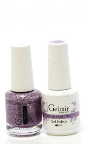 Gelixir 095- Gelixir Gel Polish & Matching Nail Lacquer Duo Set - 0.5oz