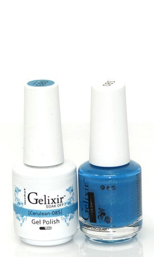 Gelixir 085- Gelixir Gel Polish & Matching Nail Lacquer Duo Set - 0.5oz
