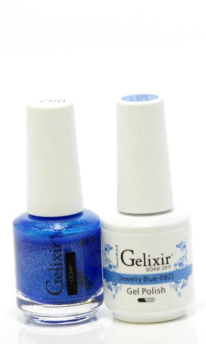 Gelixir 082- Gelixir Gel Polish & Matching Nail Lacquer Duo Set - 0.5oz