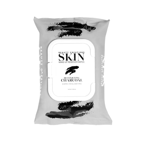 CHARCOAL DETOXIFYING MAKEUP REMOVER WIPES