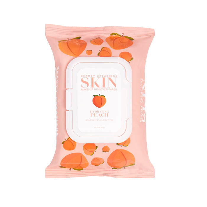 PEACH HYDRATING MAKEUP REMOVER WIPES