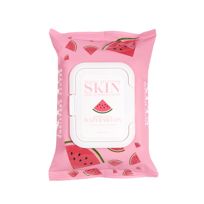 BEAUTY CREATIONS WATERMELON HYDRATING MAKEUP REMOVER WIPES